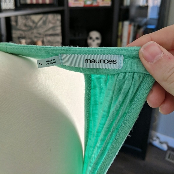 Teal Racer Back Tee - Picture 3 of 3